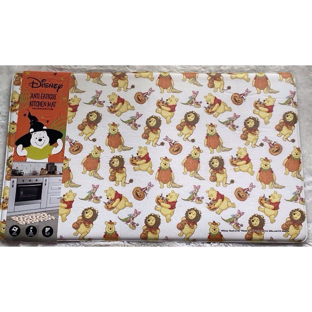Disney Winnie the Pooh Piglet Halloween‎ Anti Fatigue Kitchen Mat 18 X 30” NEW